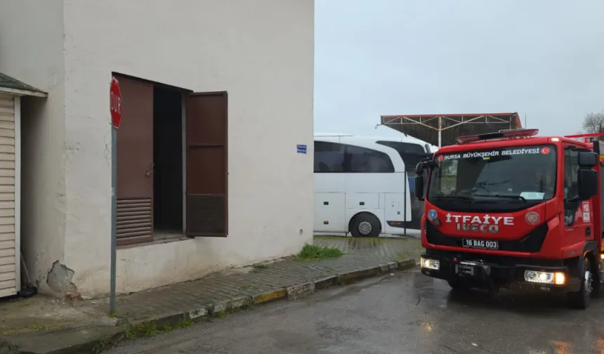 İnegöl’de trafoda patlama