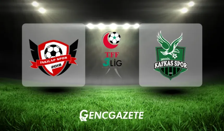 İnkılapspor - İnegöl Kafkasspor maç özeti