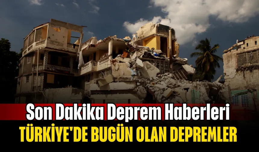 Son Dakika Deprem Haberleri 12 Mart 2026! Türkiye'de Bugün Olan Depremler