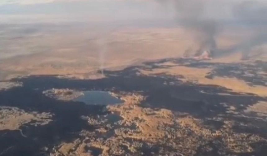 Sultan Sazlığı’nda çıkan yangın 3 günde kontrol altına alındı