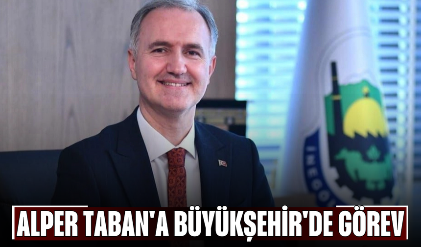 Alper Taban'a Büyükşehir'de görev
