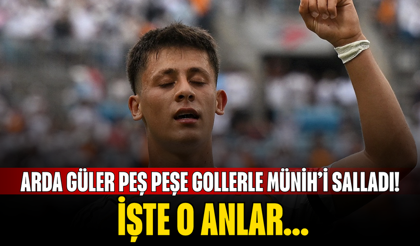 Arda Güler Peş Peşe Gollerle Münih’i Salladı! İşte O Anlar..