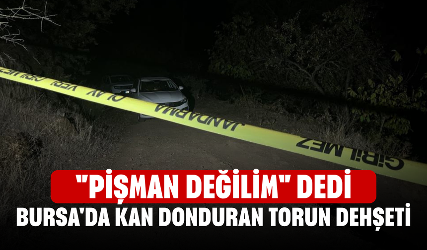 Bursa'da kan donduran torun dehşeti! "Pişman değilim" dedi