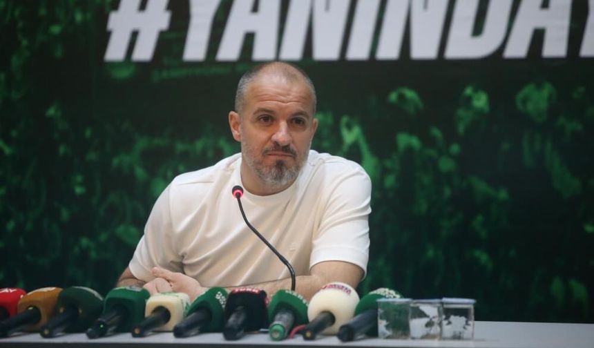 Bursaspor Teknik Direktörü Mustafa Er, transfer takvimini açıkladı!