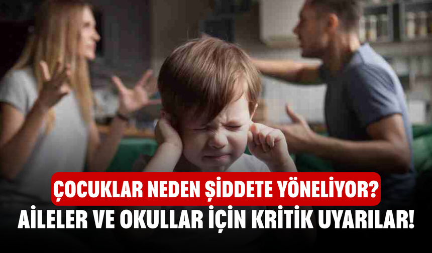 Çocuklar Neden Şiddete Yöneliyor? Aileler ve Okullar İçin Kritik Uyarılar!