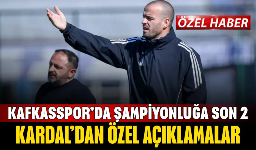 İnegöl Kafkasspor'da Şampiyonluğa Son 2! Hasan Uğur Kardal'dan Özel Açıklamalar