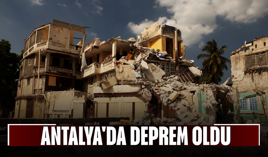 SON DAKİKA| Antalya'da deprem mi oldu? AFAD – Kandilli son depremler listesi