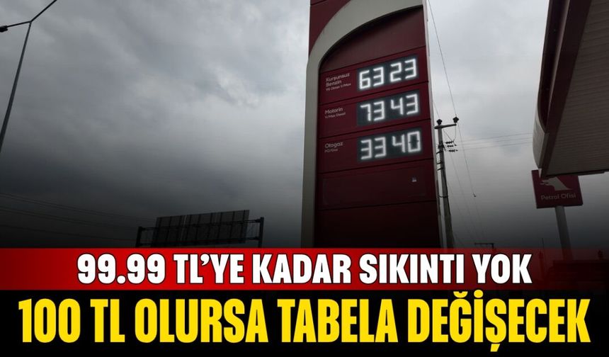 Zamlar böyle devam ederse akaryakıt istasyonlarının tabelaları yetmeyecek