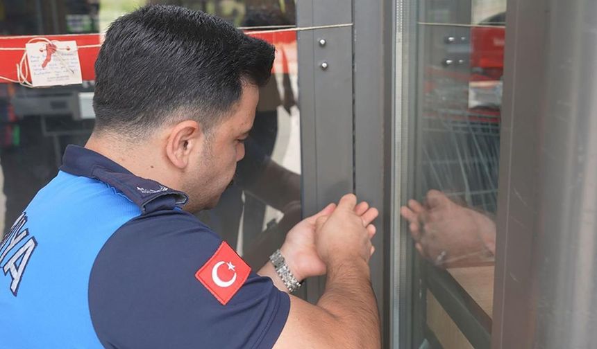 Denetim sırasında tespit edildi, zincir market şubesi mühürlendi!