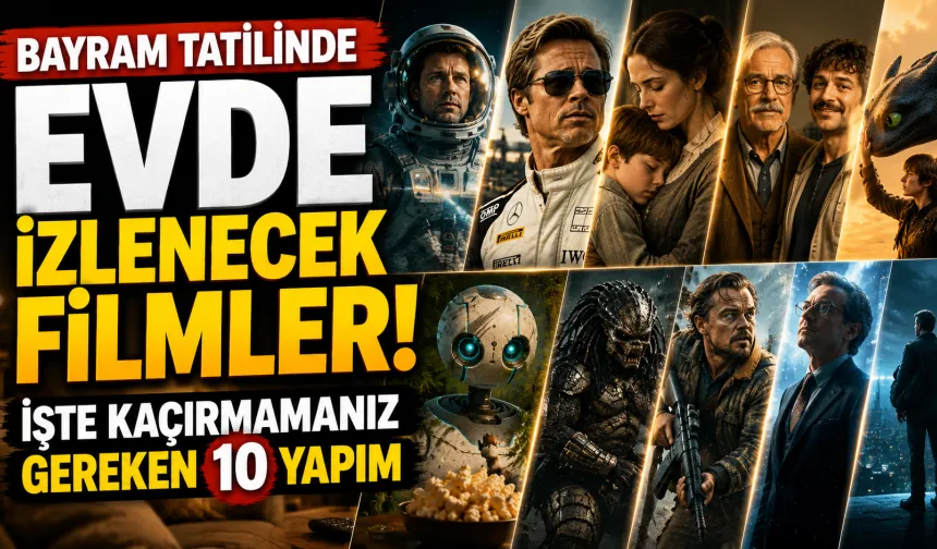 Bayram Tatilinde Evde İzlenecek Filmler! İşte Kaçırmamanız Gereken 10 Yapım