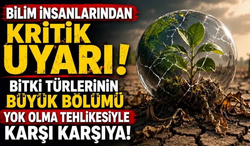 Bilim İnsanlarından Kritik Uyarı! Bitki Türlerinin Büyük Bölümü Yok Olma Tehlikesiyle Karşı Karşıya
