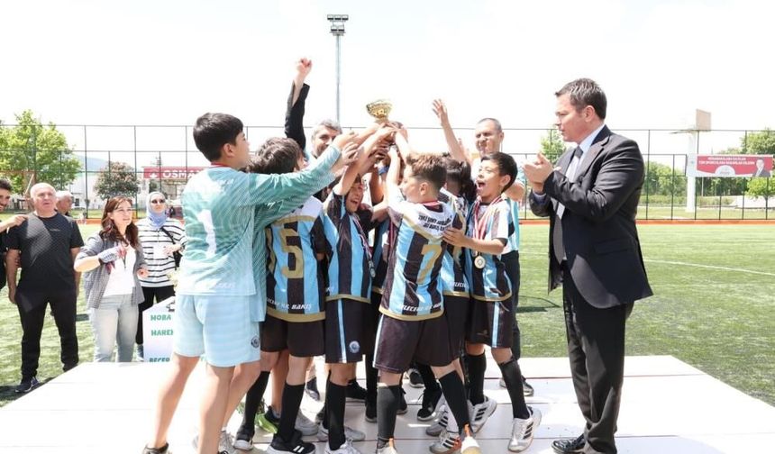 Çocuk olimpiyatları nefes kesen yarışlar!