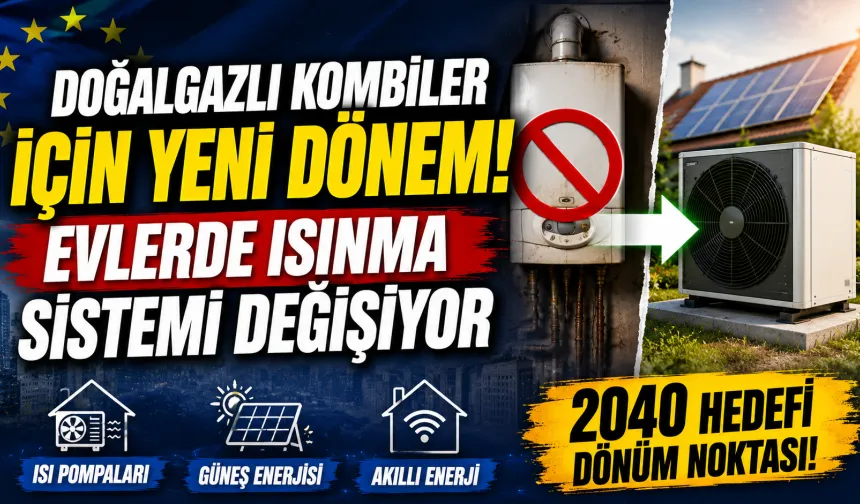 Doğalgazlı Kombiler İçin Yeni Dönem! Evlerde Isınma Sistemi Değişiyor