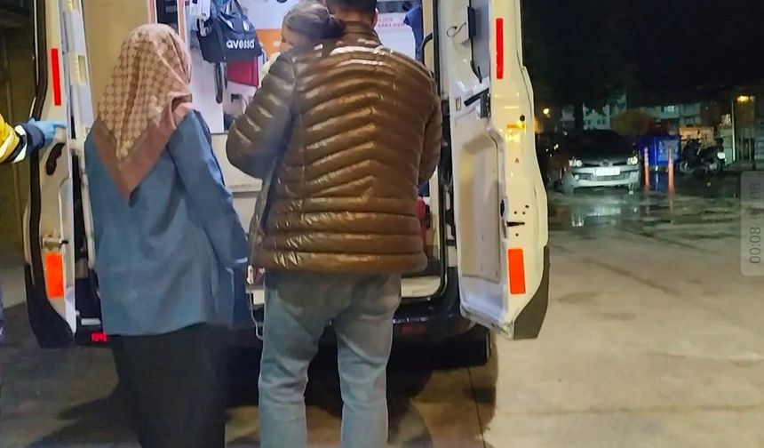 İnegöl'de merdivenden düşen bebek yaralandı!