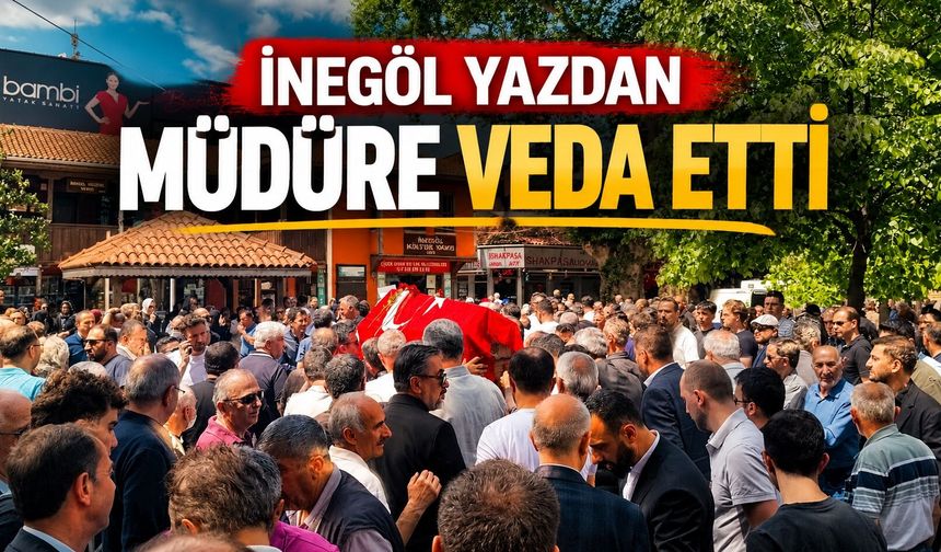 İnegöl Yazdan Müdüre Veda Etti
