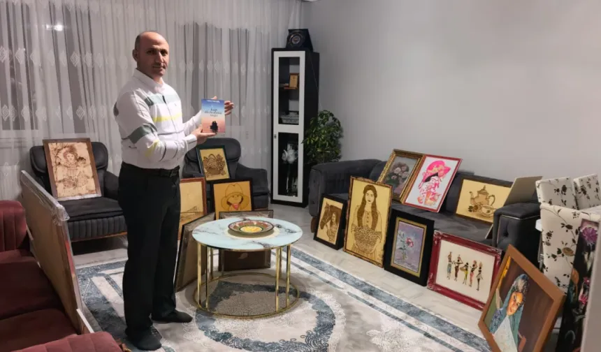 İnegöl’de Güvenlik Görevlisinin Sanat Tutkusu: 25 Yılda 1000 Eser Üretti
