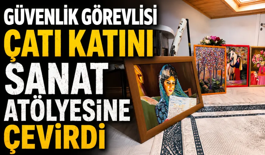 İnegöl’de Güvenlik Görevlisinin Sanat Tutkusu: 25 Yılda 1000 Eser Üretti