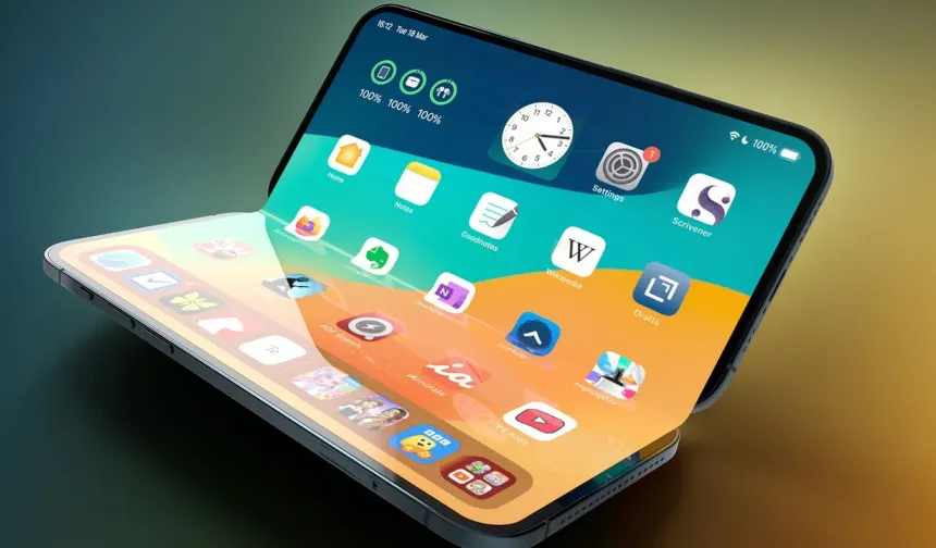 Katlanabilir iPhone’un Tasarımı Ortaya Çıktı! Apple’ın Yeni Modeli Şimdiden Gündem Oldu