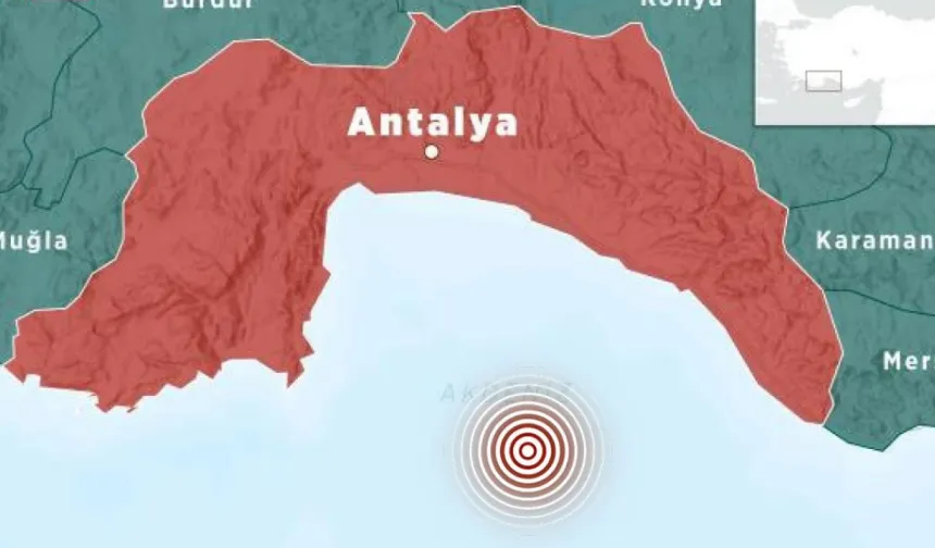 SON DAKİKA| Antalya’da deprem mi oldu? AFAD – Kandilli son depremler listesi