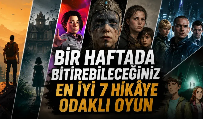 Bir Haftada Bitirebileceğiniz En İyi 7 Hikâye Odaklı Oyun