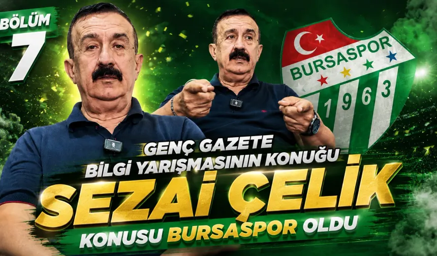 BÖLÜM 7 | Genç Gazete Bilgi Yarışmasının Konuğu Sezai Çelik, Konusu Bursaspor Oldu
