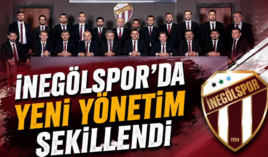 İnegölspor’da yeni yönetim şekillendi