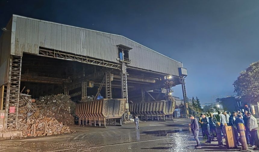 Demir çelik fabrikasında iş kazası! 3 ölü