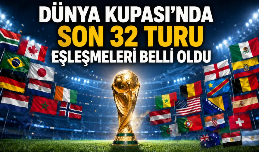 Dünya Kupası’nda Son 32 Turu Eşleşmeleri Belli Oldu