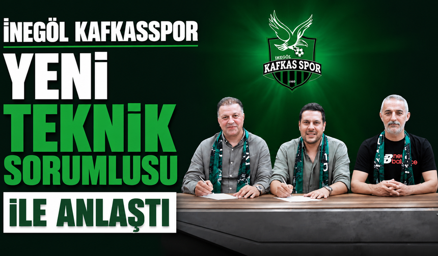 İnegöl Kafkasspor, Yeni Teknik Sorumlusu ile Anlaştı