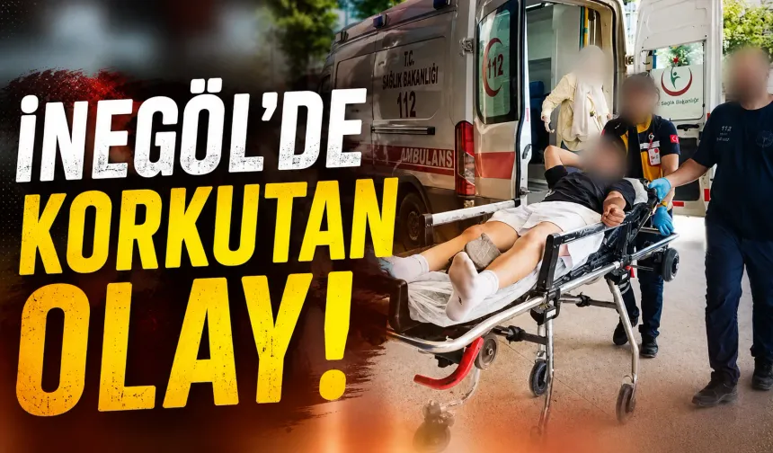 İnegöl'de korkutan olay!