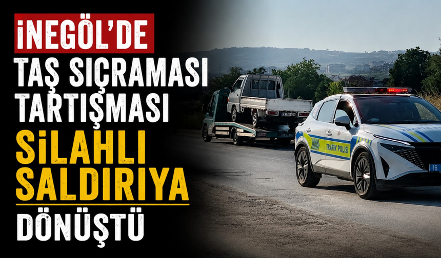 İnegöl'de Taş Sıçraması Tartışması Silahlı Saldırıya Dönüştü