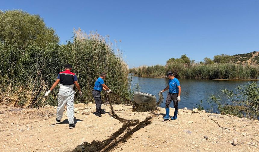 İzmir'de yasa dışı avcılıkla mücadele