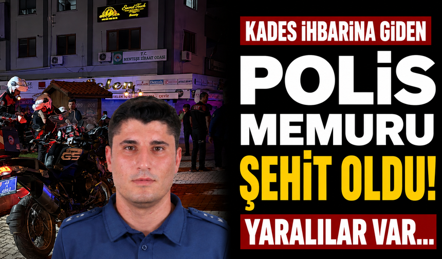 KADES ihbarına giden polis memuru şehit oldu! Yaralılar var...