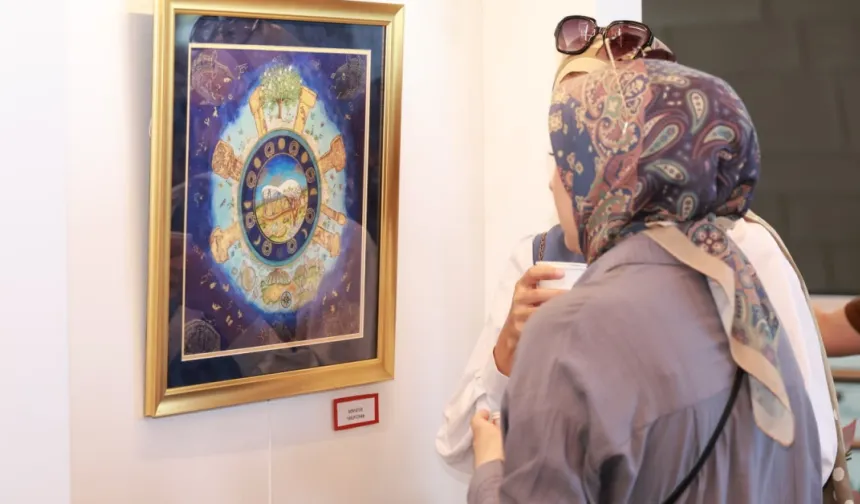 Osmangazi’de Minyatür Atölyesi Sergisi Ziyarete Açıldı