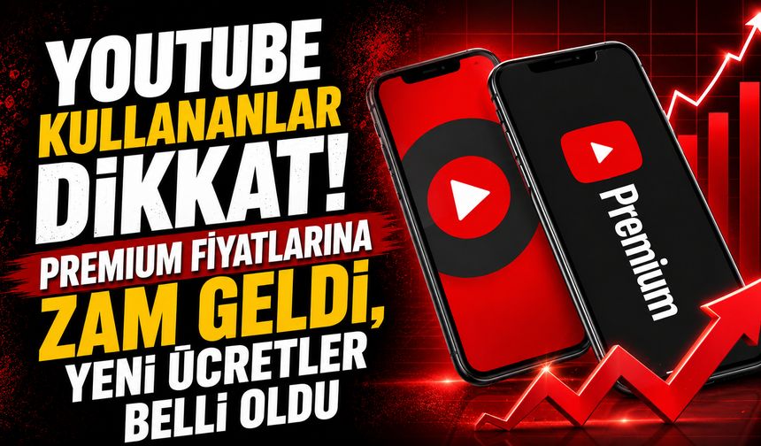 YouTube Kullananlar Dikkat! Premium Fiyatlarına Zam Geldi, Yeni Ücretler Belli Oldu