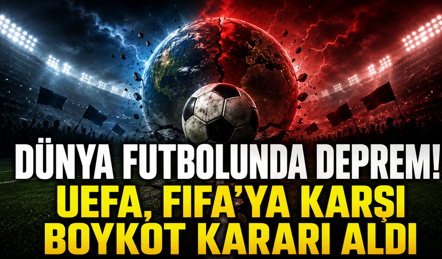 Dünya futbolunda deprem! UEFA, FIFA’ya karşı boykot kararı aldı