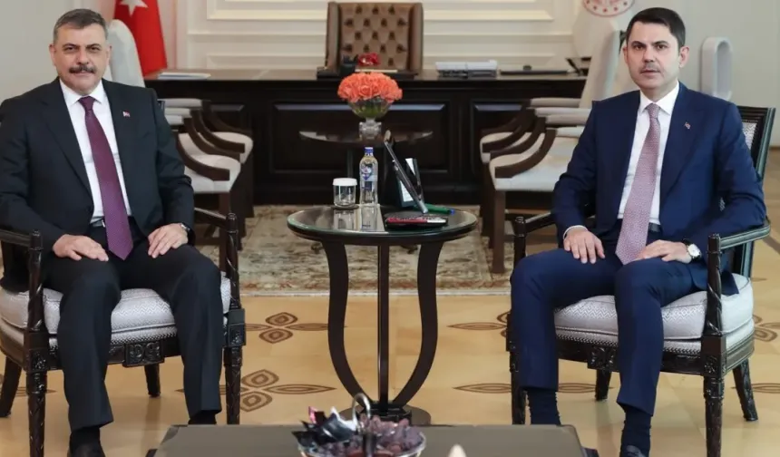 İçişleri Bakanı Mustafa Çiftçi’den Murat Kurum’a Ziyaret