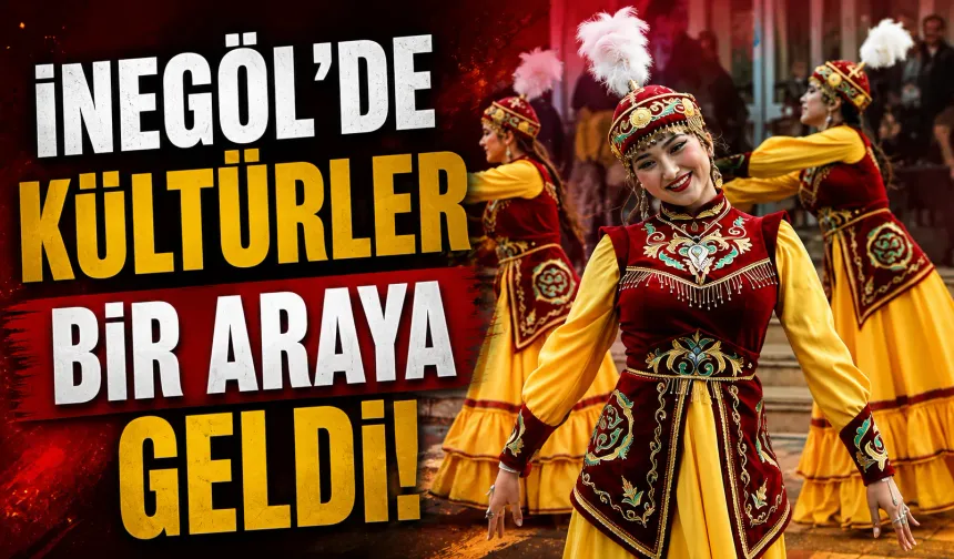 İnegöl festivalin ikinci gününde kültürlerle renklendi