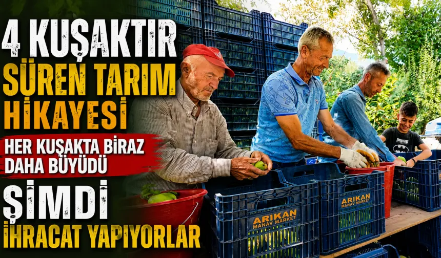 4 kuşaktır süren tarım hikayesi, her kuşakta biraz daha büyüdü şimdi ihracat yapıyorlar