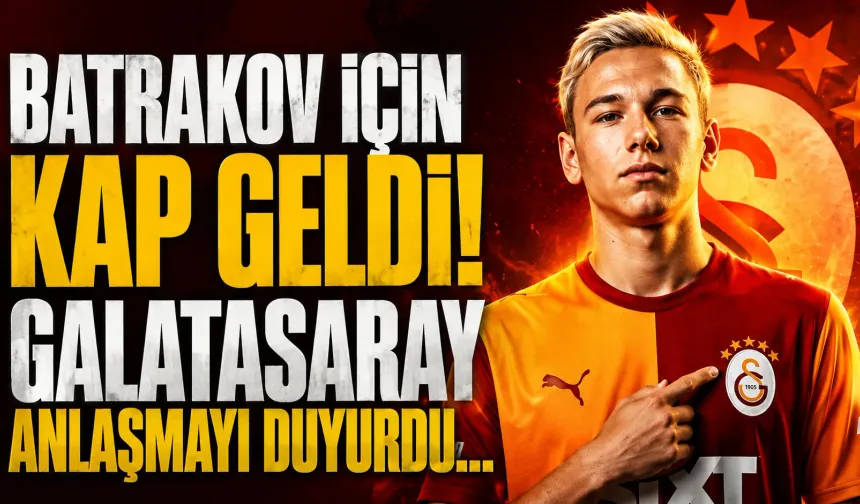 Batrakov için KAP geldi! Galatasaray anlaşmayı duyurdu...