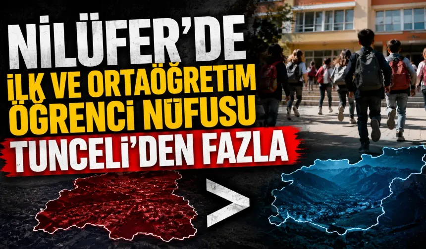 Nilüfer'de eğitim seferberliği: Eğitim rakamları dudak uçuklattı! 87 bin öğrenci eğitim görüyor