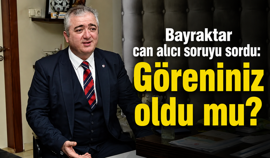 Bahadır Bayraktar, kapanırken göreniniz oldu mu diye sordu