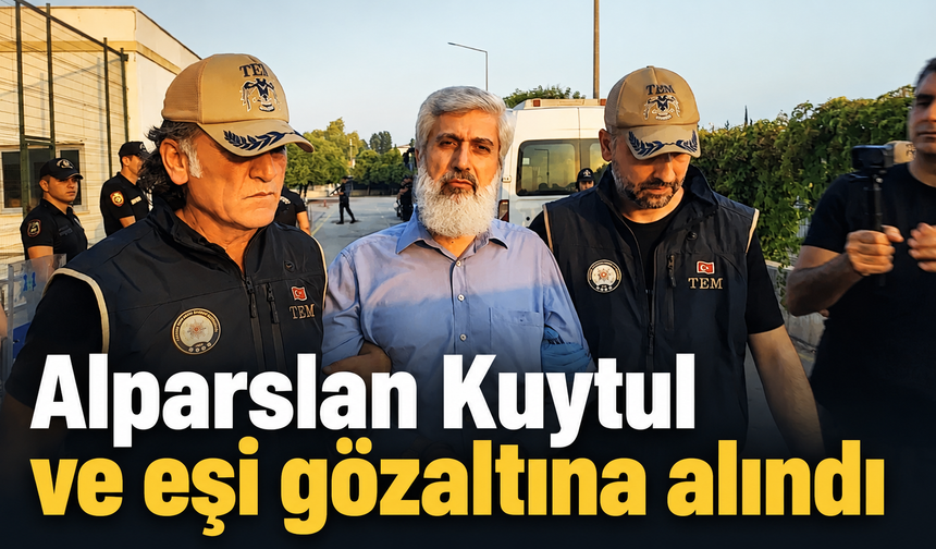 Alparslan Kuytul, gözaltında
