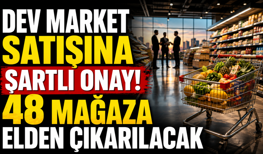 Dev Market Satışına Şartlı Onay! 48 Mağaza Elden Çıkarılacak