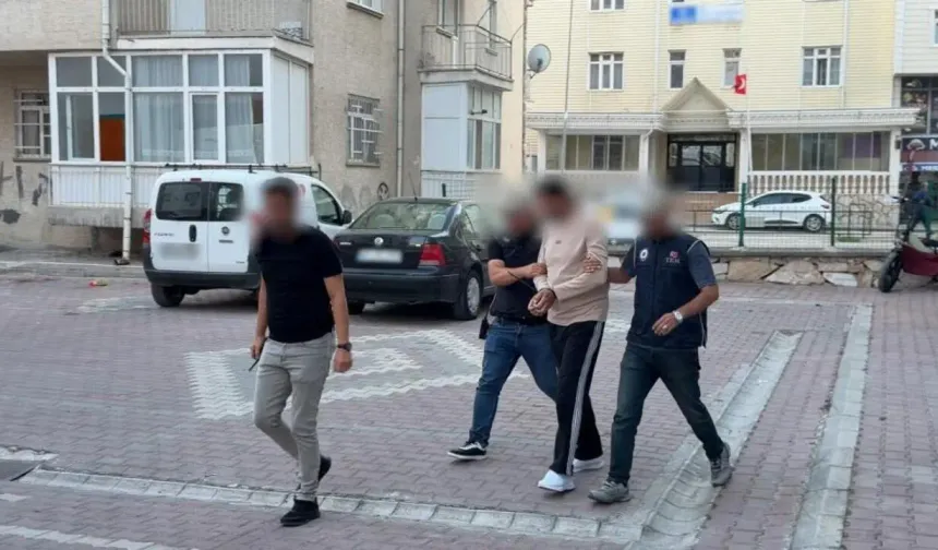 Kırmızı bültenle aranan Irak uyruklu kişi Kırşehir’de yakalandı