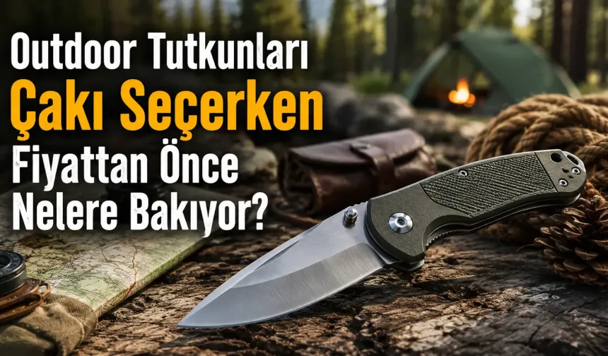 Outdoor Tutkunları Çakı Seçerken Fiyattan Önce Nelere Bakıyor?