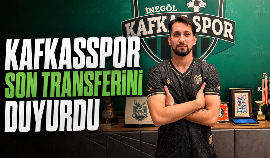 Kafkasspor’dan bir transfer daha