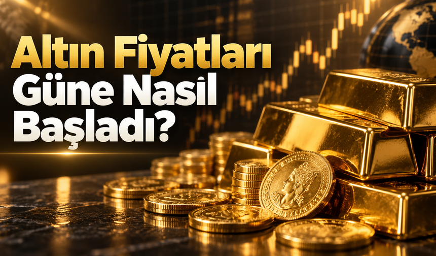 Altın Fiyatları Güne Nasıl Başladı ? Gram,Çeyre Ve Tam Altın Ne Kadar ?