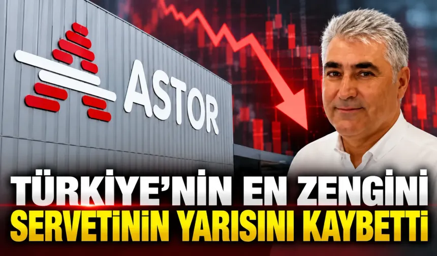 Türkiye'nin en zengini servetinin yarısını kaybetti