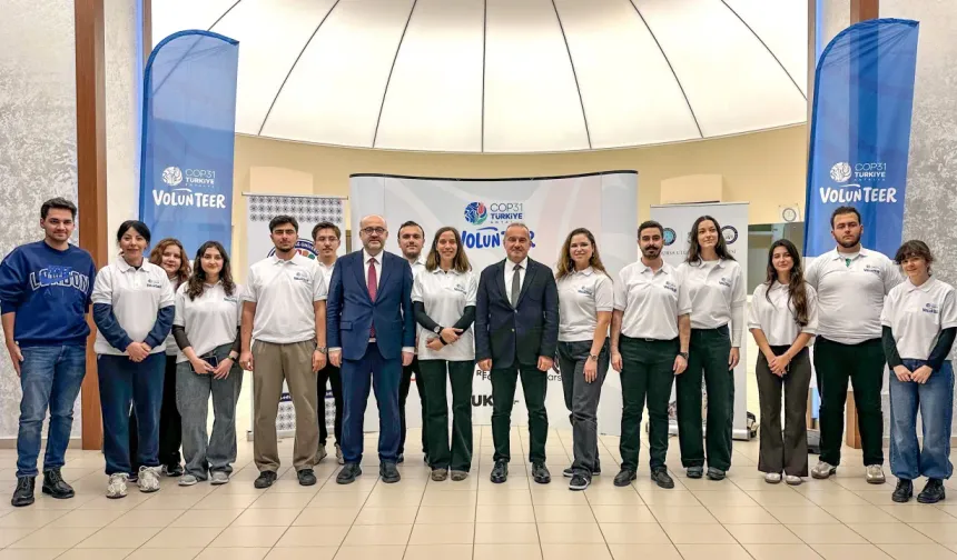 COP31 gönüllülük buluşması Bursa Uludağ Üniversitesi’nde yapıldı